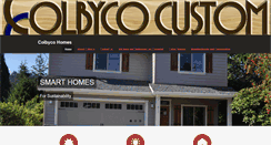 Desktop Screenshot of colbycohomes.com